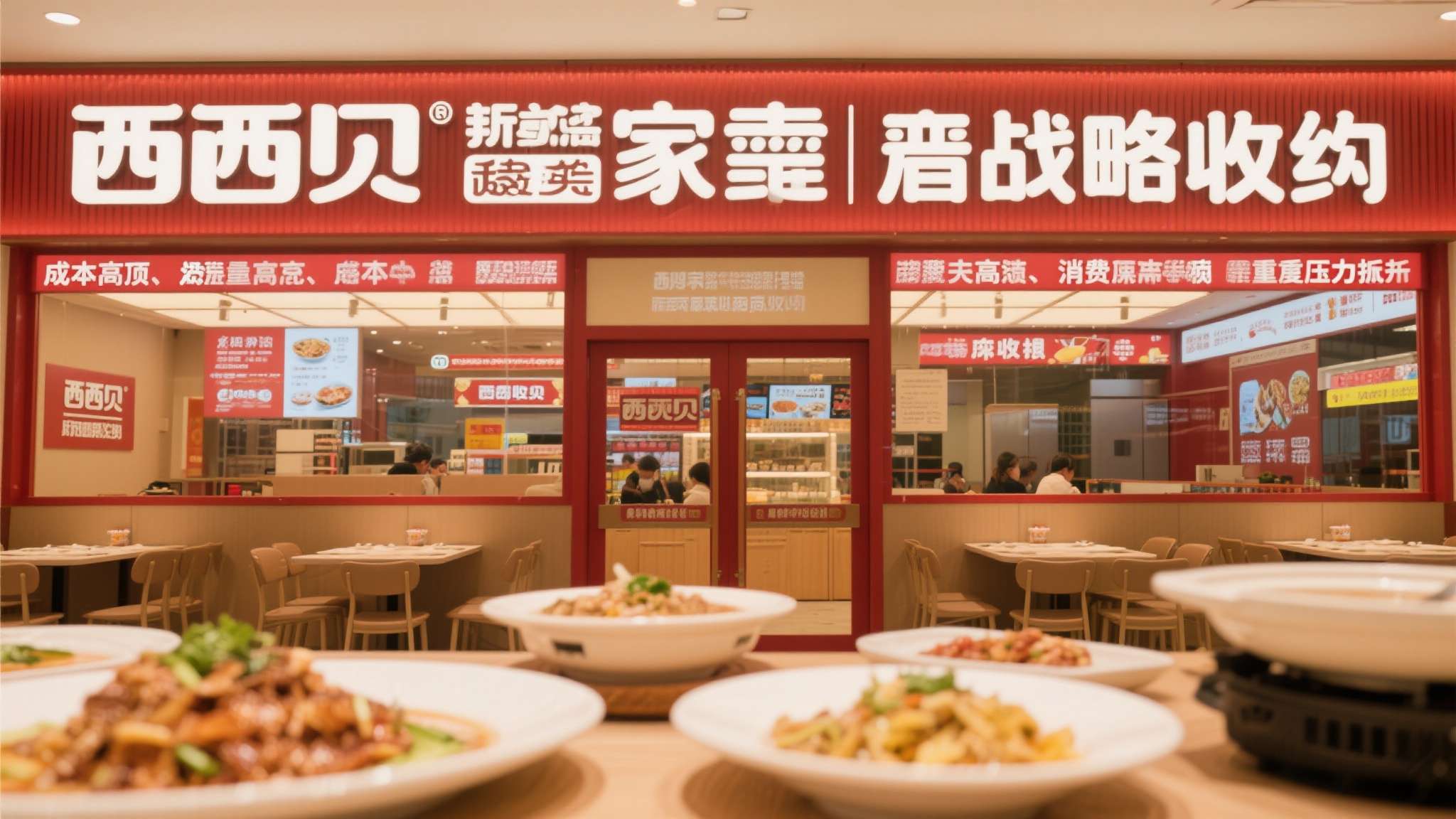 西贝将关停102家店 这一案例并非孤例,而是西贝当前处境的真实缩影——流量见顶、成本高企、消费降级三重